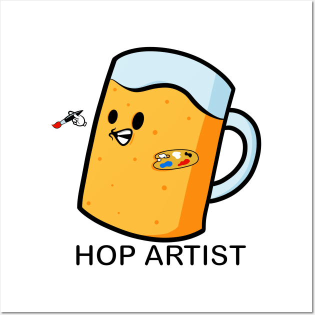 Hop Artist Wall Art by Art by Nabes